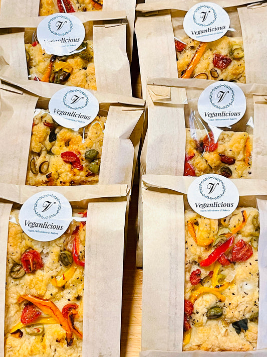 Roasted Vegetable Focaccia
