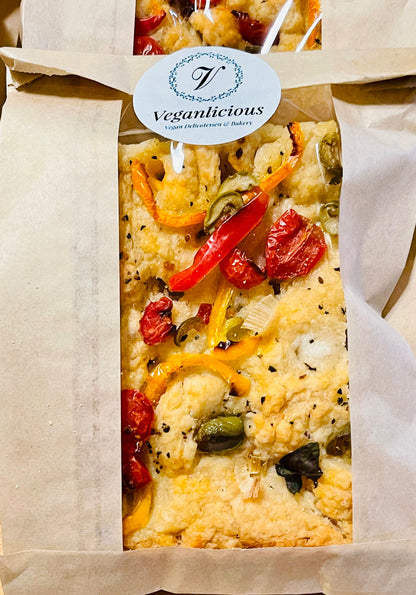 Roasted Vegetable Focaccia